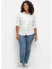 sheego Skinny Jeans in blue denim