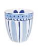 Mini-Becher Ohne Ohr DB Streifen in Blau - 200 ml