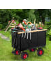 relaxdays Handwagen in Schwarz