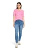 Betty Barclay Basic Shirt mit Rippenstruktur in Rosé/Pink