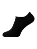 NUR DER Sneakersocken Baumwolle in Schwarz