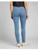 Lee Scarlett High Denim Pant in Blau