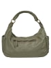 Samantha Look Handtasche echt Leder in grün