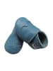 Mejale Blaue Baby Leder Krabbelschuhe, mit rutschfester Sohle – Wellenmuster