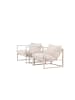ebuy24 Gartenset Messina Beige 40 x 50 cm