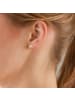 Glanzstücke München Ohrstecker aus Sterling Silber mit Zirkonia in gelbgold