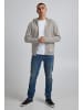 BLEND Kapuzensweatjacke BHNOAH in Grau