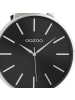 Oozoo Analog-Armbanduhr Oozoo Timepieces schwarz extra groß (ca. 48mm)
