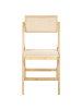 Beliani 2er-Set Esszimmerstuhl MODANE in Braun/Beige