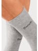 Bench Basicsocken in 2x anthrazit-meliert, 2x grau-meliert