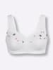 WITT WEIDEN Entlastungs-BH ohne Bügel in weiß-bedruckt