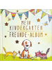 Albarello Buch - Mein Kindergarten Freunde-Album - Mit Goldfolienprägung auf dem Ums