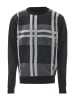 nowles Herren Pullover in Schwarz Grau