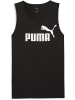 Puma Sportshirt "ESS No.1 Logo Tank" in Schwarz
