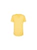 LIEBLINGSSTÜCK Rundhals T-Shirt in gelb