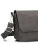 Zwei Mademoiselle.M Messenger 33 cm Laptopfach in nubuk stone