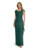 Vera Mont Abendkleid im Glitzer-Look in Green/Grey