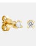 Diamant L'éternel Ohrstecker aus 585 Gelbgold mit 0.14 Karat Diamant