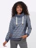 WITT WEIDEN Sweatshirt in rauchblau-ecru