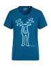 elkline T-Shirt Rudolfine in blue coral - reefwater
