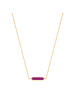 Ania Haie Halskette The Purple Emaille Pendant in gold
