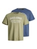 Jack & Jones T-Shirt 'Ejeans' in mehrfarbig