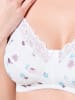 WITT WEIDEN BH ohne Bügel in weiß-bedruckt
