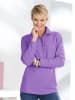 Sieh an! Fleece-Shirt in flieder