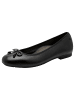 Tamaris WIDE FIT Ballerina in BLACK