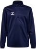 Hummel Kinder Trainingsjacke "Hmlessential Half-Zip Kids" in Blau