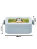Mr. & Mrs. Panda Bento Box Pinguin Lolli Design ohne Spruch in Blau Pastell
