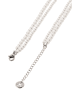 usha WHITE LABEL Women Necklace in Silver White