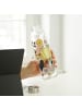 Geda Labels Trinkflasche Blumen in Rot - 500ml