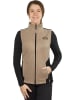 Normani Outdoor Sports Damen Fleeceweste Barrie in Beige