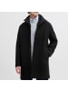 Jack and Jones KEITH Wool Blend Stancollar Coat SN in Schwarz