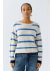 Oui Pullover in offwhite blue