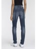 Kangaroos Relax-fit-Jeans in dark blue