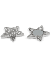 styleBREAKER Magnetbrosche Stern in Silber