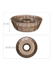 relaxdays Gugelhupfform in Beige - (H)9 x Ø25 cm