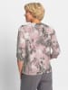 WITT WEIDEN Jersey-Bluse in rosé-steingrau-bedruckt