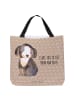 Mr. & Mrs. Panda Shopper Hund Entspannen mit Spruch in Hundeglück