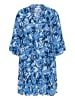 KAFFE curve Kleid KCedina Regular fit in Blue Blurry Leafs