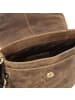 Greenburry Vintage Umhängetasche Leder 20 cm brown