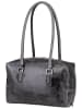 LIEBESKIND BERLIN Schultertasche Kayla Archive Lack S in Dark Stone