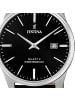 Festina Analog-Armbanduhr Festina Klassik schwarz mittel (ca. 39mm)