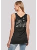 F4NT4STIC Ladies Tanktop Kanagawa Welle in schwarz