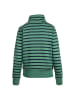 Salzhaut Sweatshirt IRMGARD in Bottle Green-Navy