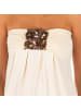 Met Jeans Top in Beige