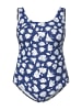 Ulla Popken Badeanzug in marine