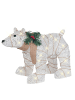 Beliani LED Deko SIVULA in Weiß - (W) 45 x (H) 34 x (L) 19 cm